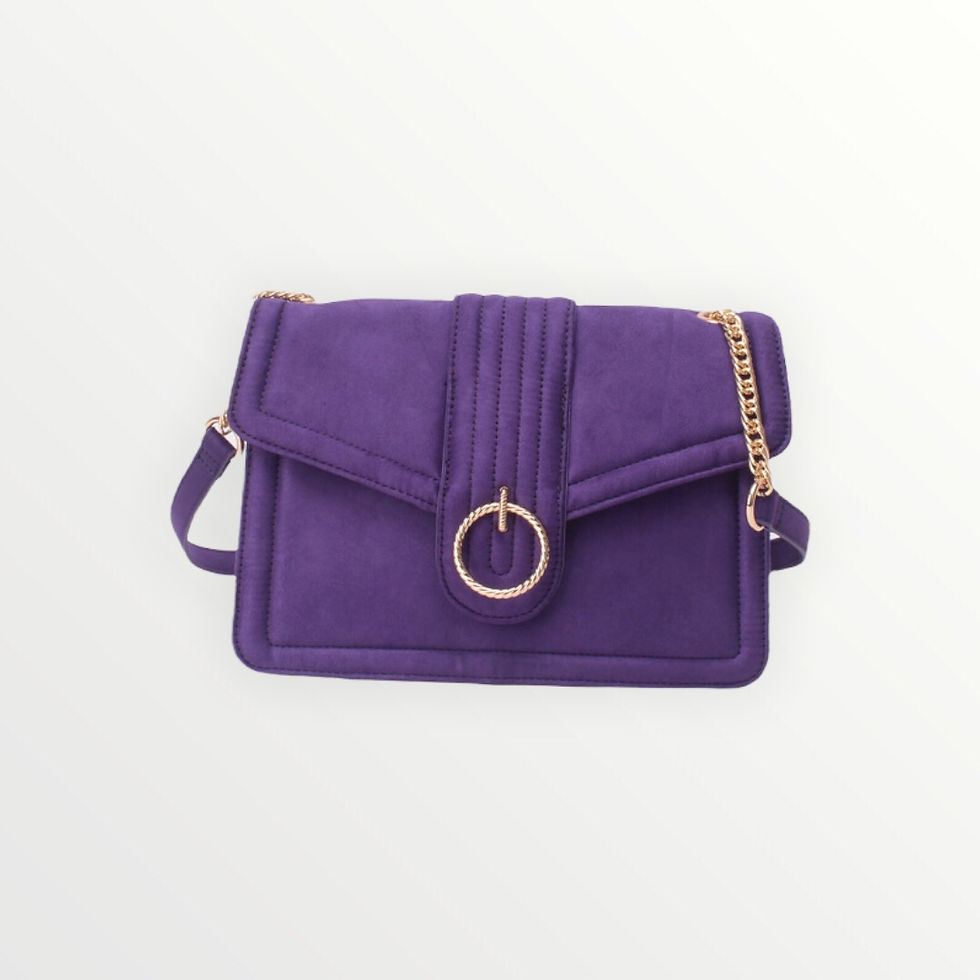 Miniature : Sac bandoulière suèdine Sana