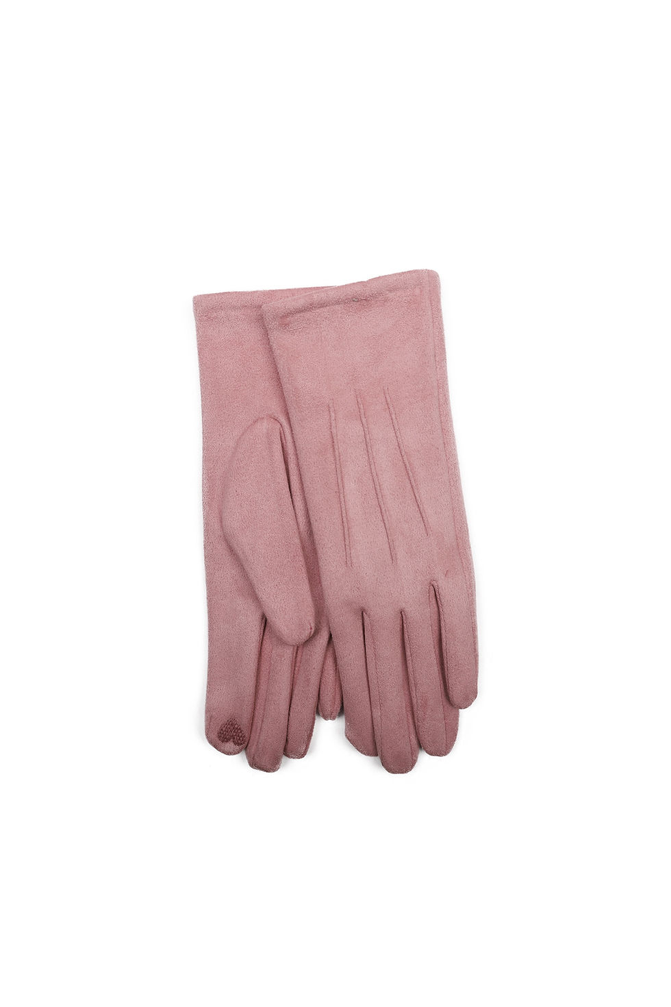 Miniature : gants  hiver laine tactiles pour femme rose