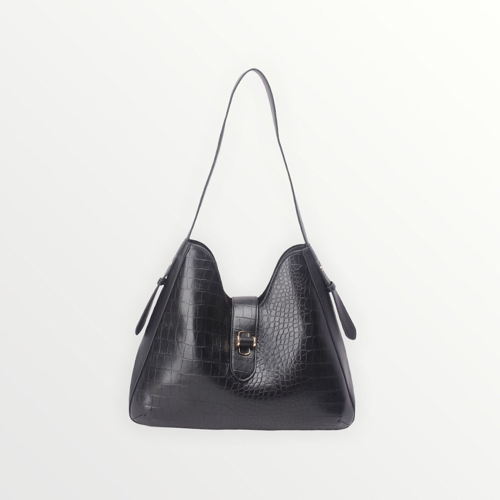 Miniature : Sac bandoulière croco virja 