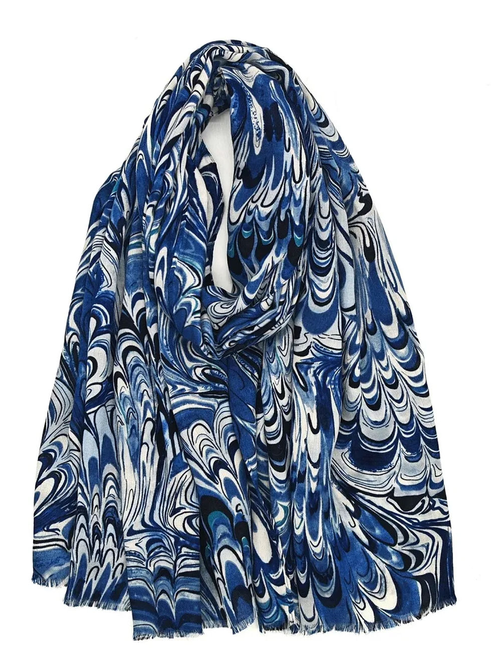 Miniature : Foulard imprimé fantaisie dégradé