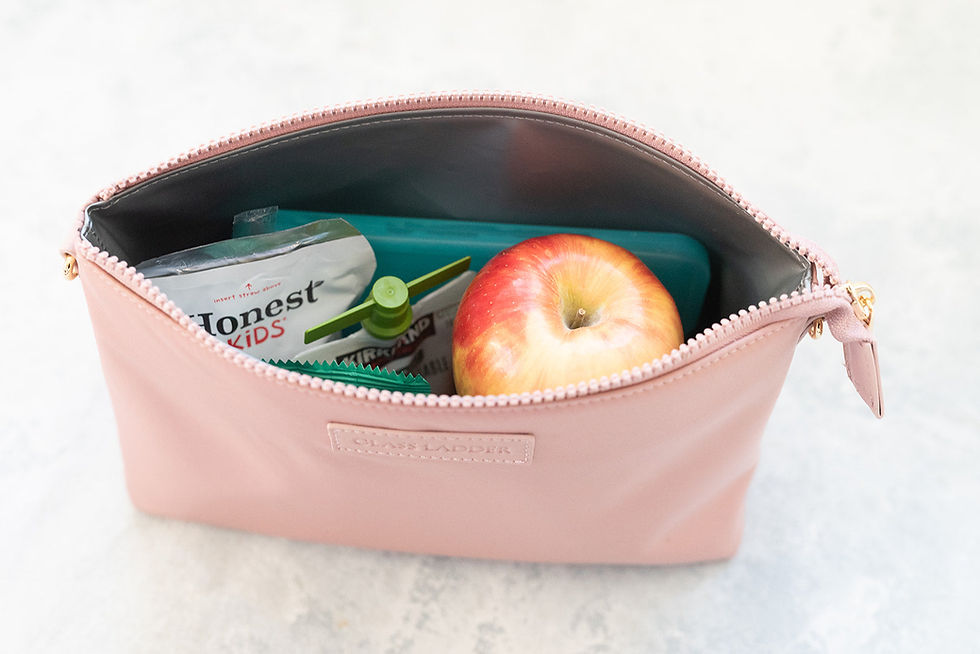 Thumbnail: Snack Pouch — Pink  Mimosa
