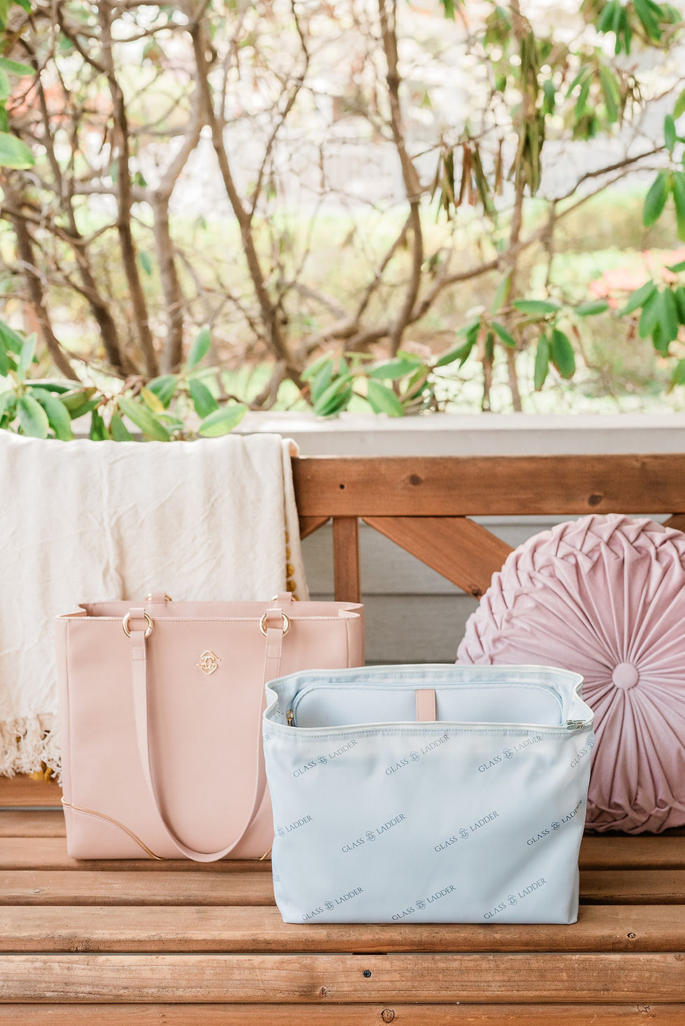 Thumbnail: Michelle Renee Tote Large- Blush (Out of Box)