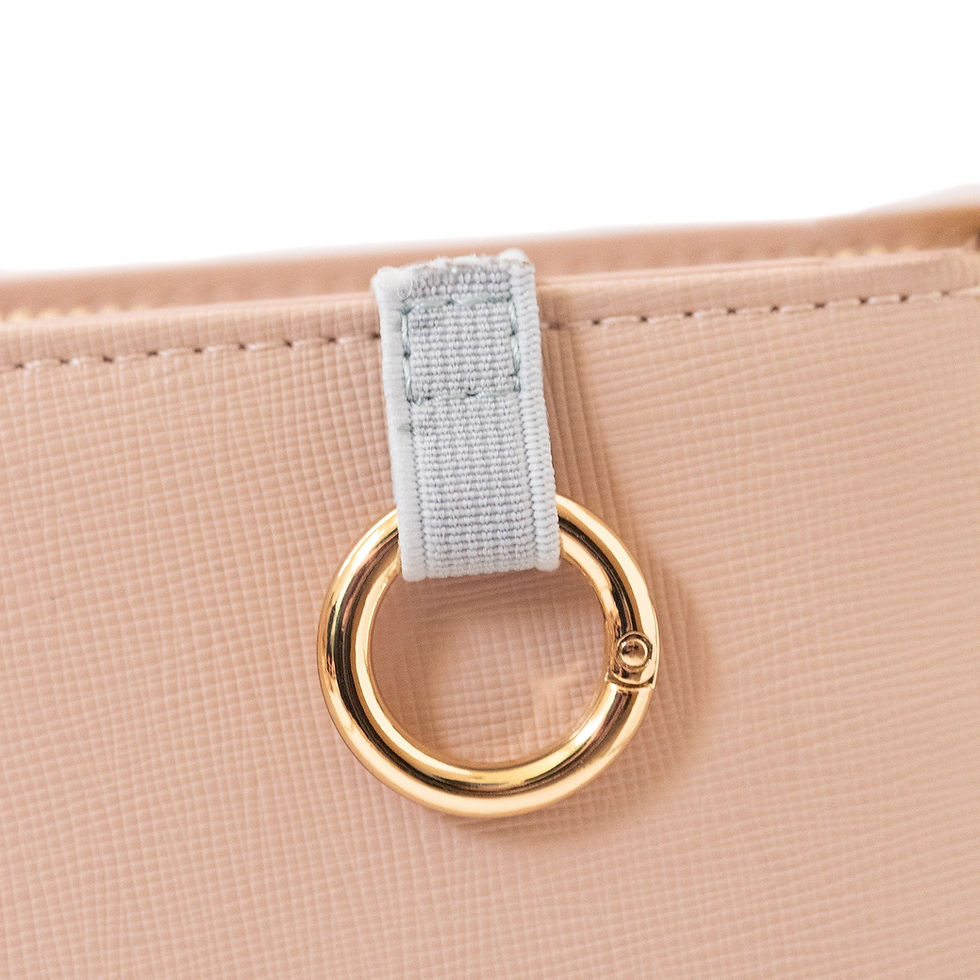 Thumbnail: Vera Bag — Blush (Microfiber Leather) 