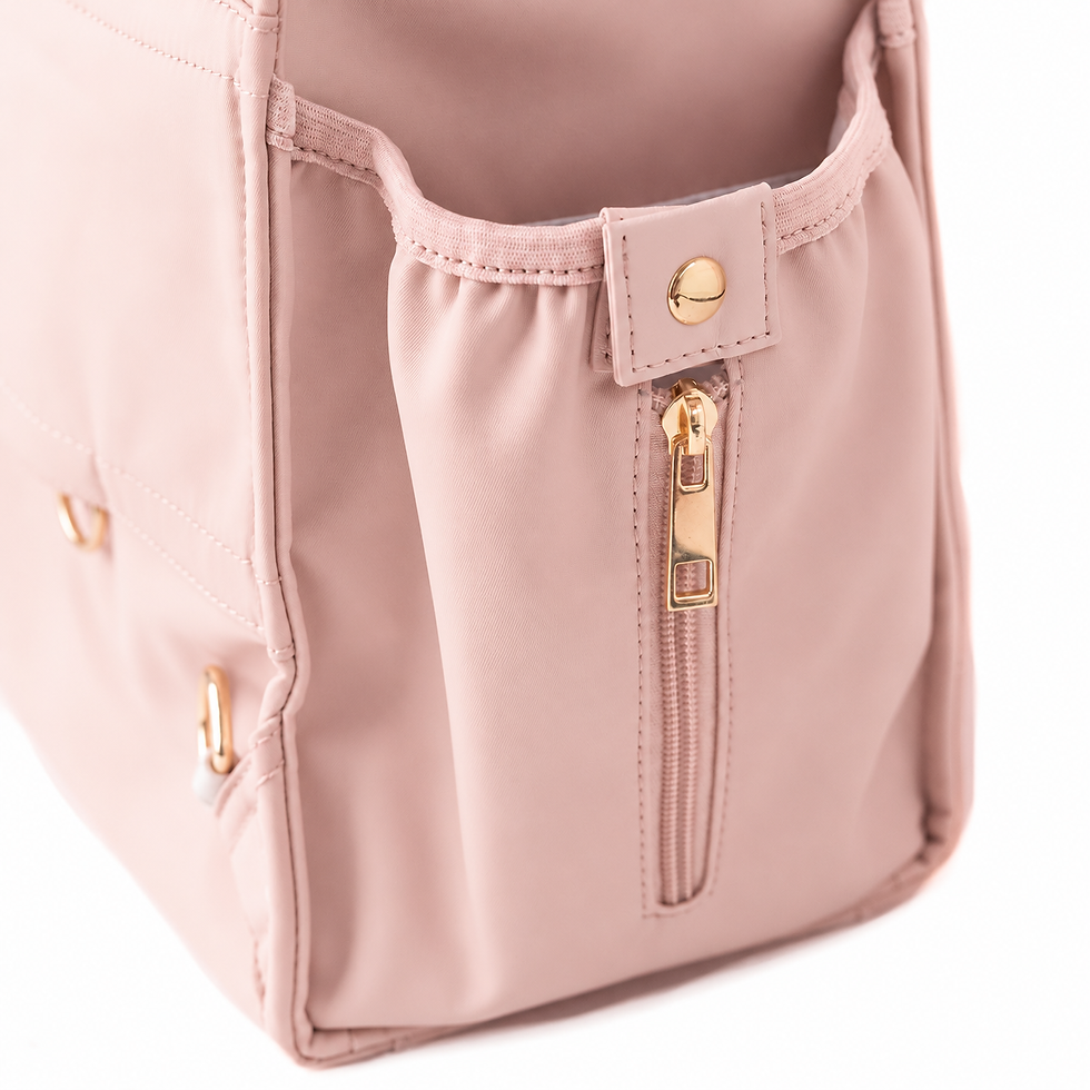 Thumbnail: Megan Nylon Tote - Rose (Pre-Loved)