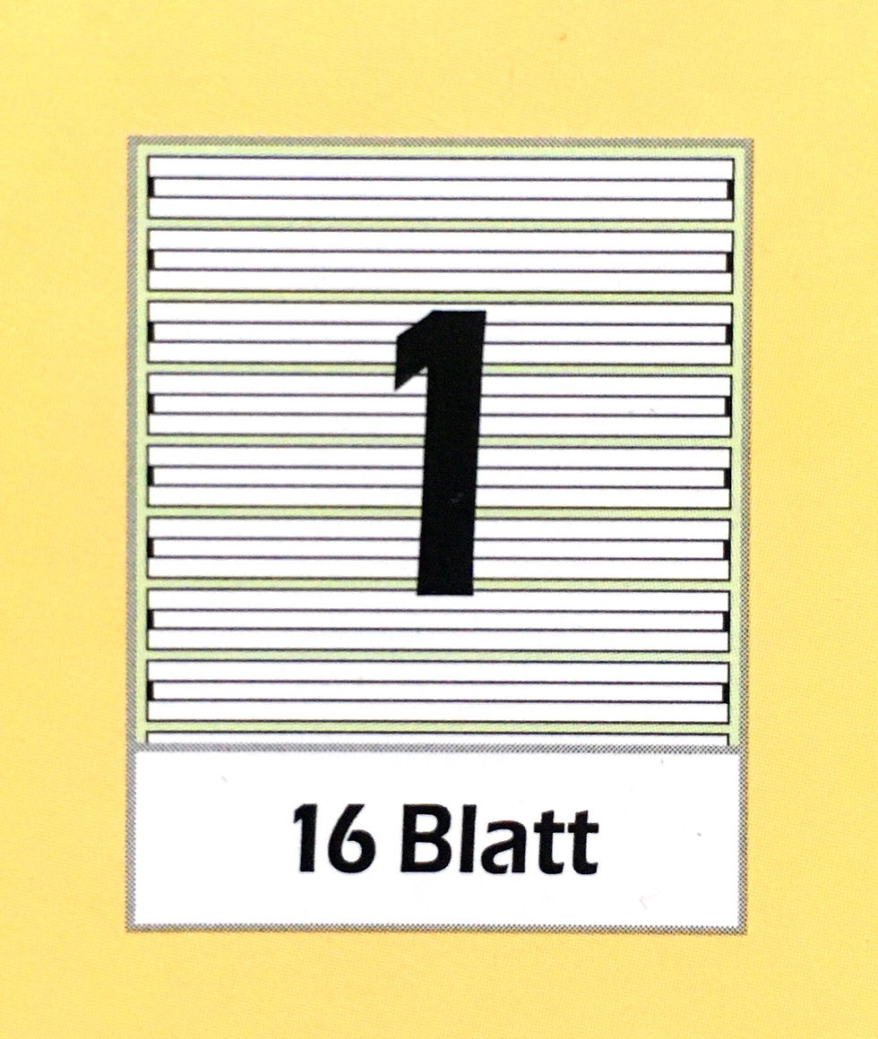 Miniaturbild: Staufen Linea Schreibheft, Lin 1, 16 Blatt, A5