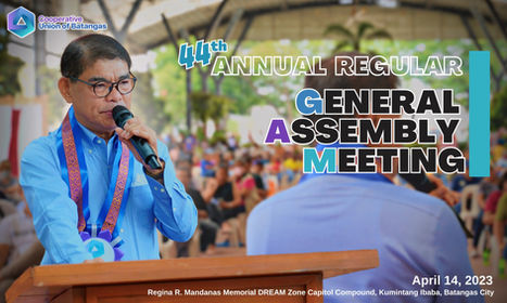 Cooperative Union of Batangas 44th Annual Regular General Assembly Meeting, April 14, 2023