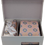 Thumbnail: Old pink box with blue and gold motifs