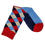 Thumbnail: Socks - Red, Blue, With Diamonds