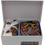 Thumbnail: Coffret noir à motifs paisley colorés