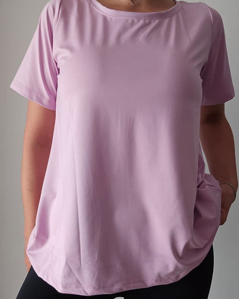 Remera evase | Lila