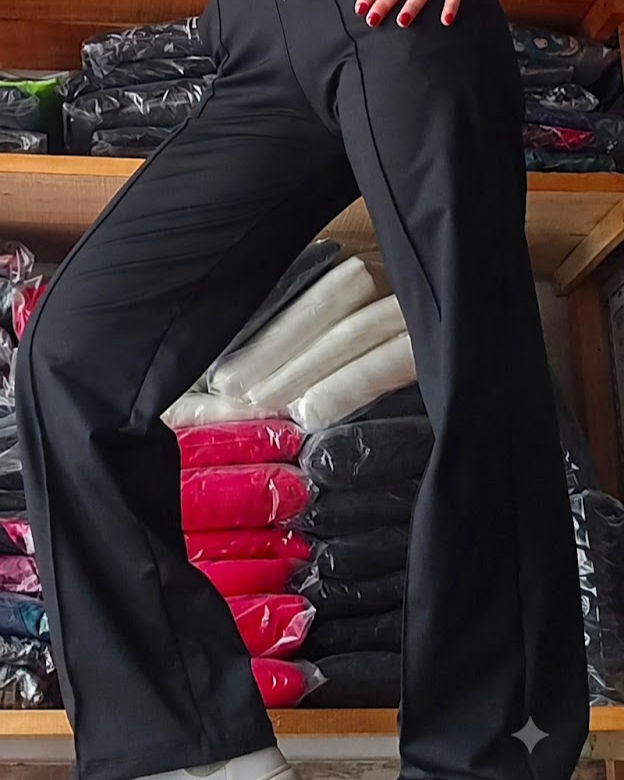 Pantalón Recto térmico elastizado