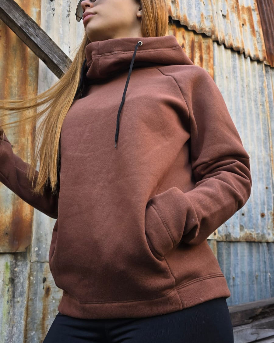 Miniatura: Buzo Unisex doble frisa Algodón 