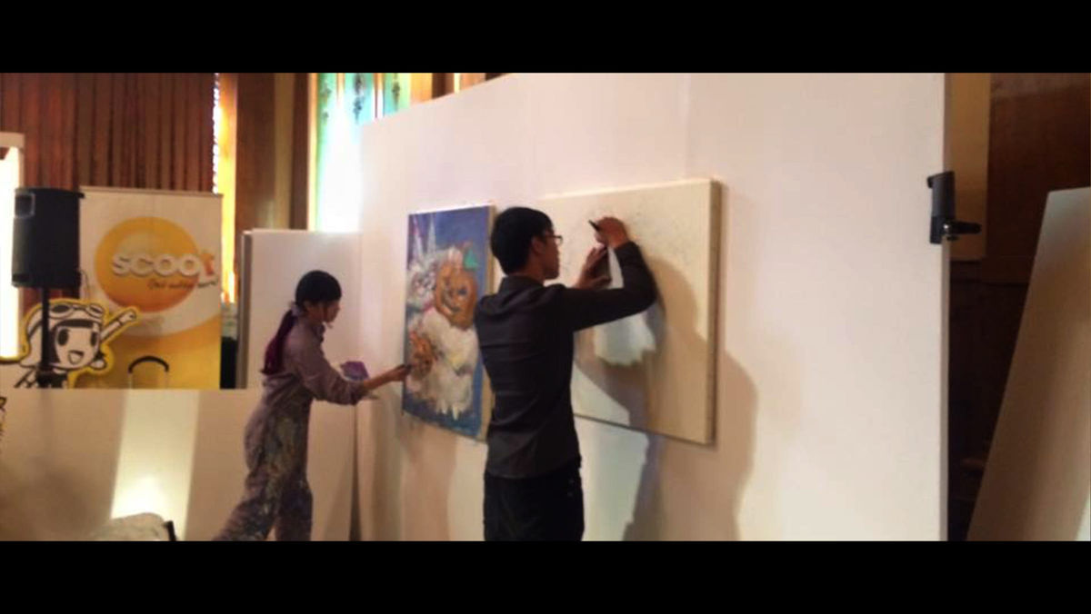 Live painting and the after-party — image 1