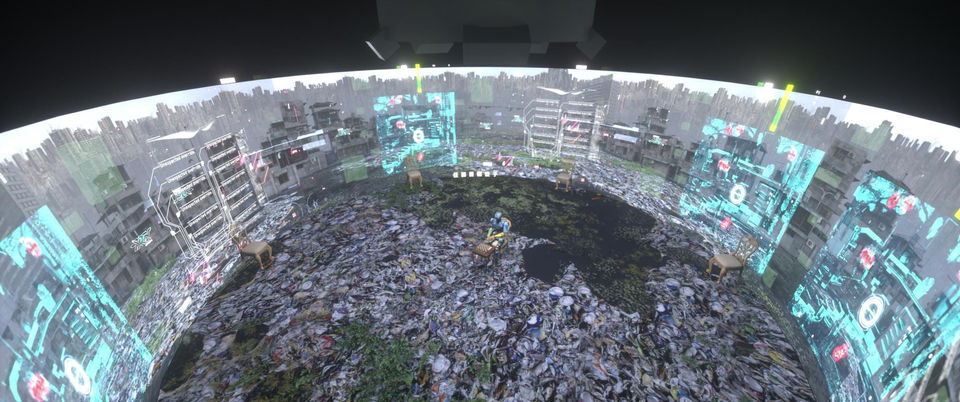 Space & projection simulation — image 3