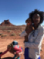 Crazy dog lady camp out in Valley of the Gods