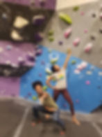 Rock climbing in Baltimore with Britt of BGC