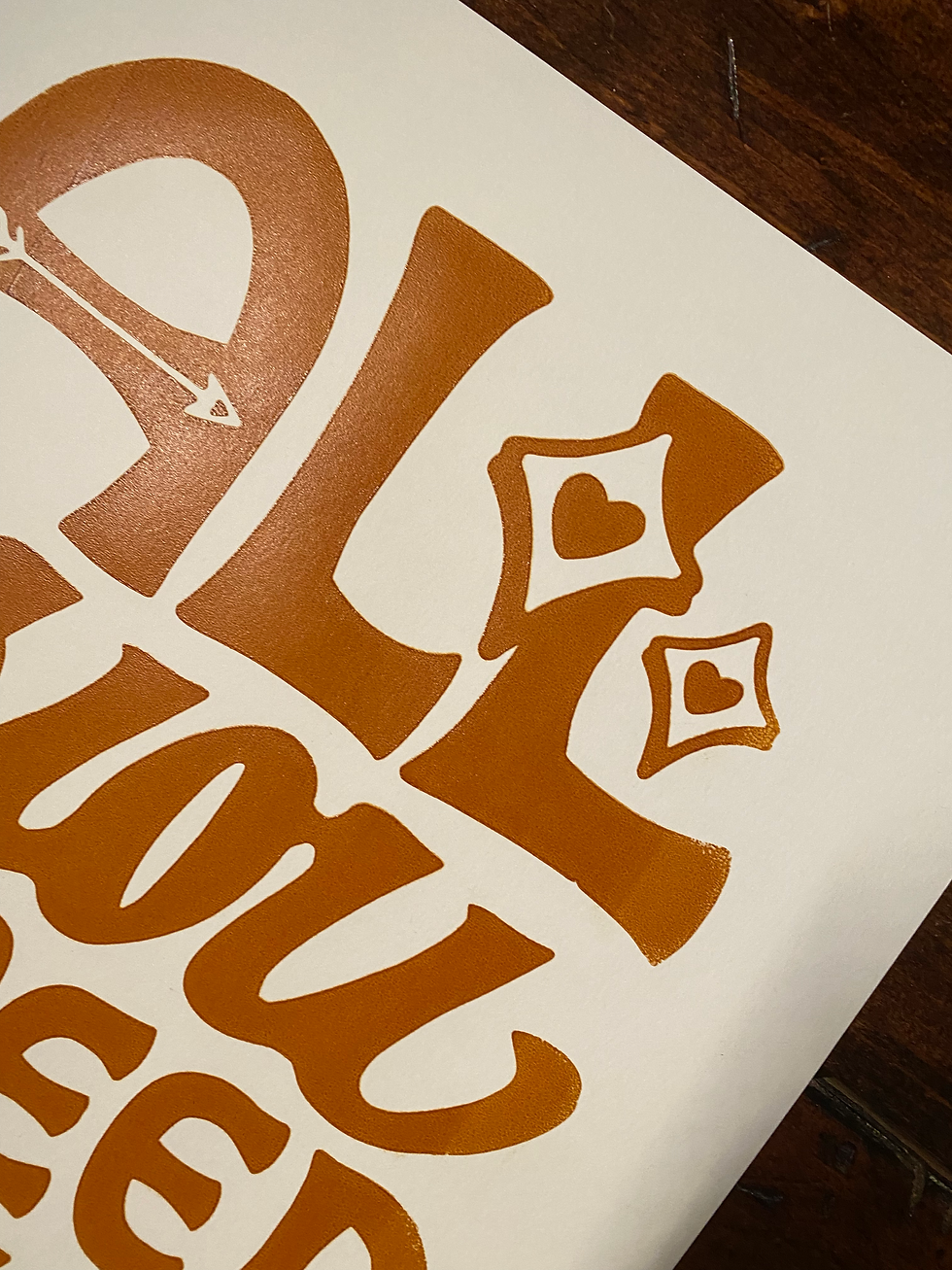 Thumbnail: All You Need is Love Print