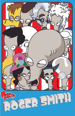 American Dad Poster: Roger Smith