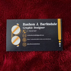 Business Card—Back (Contact & Personal Design Elements)