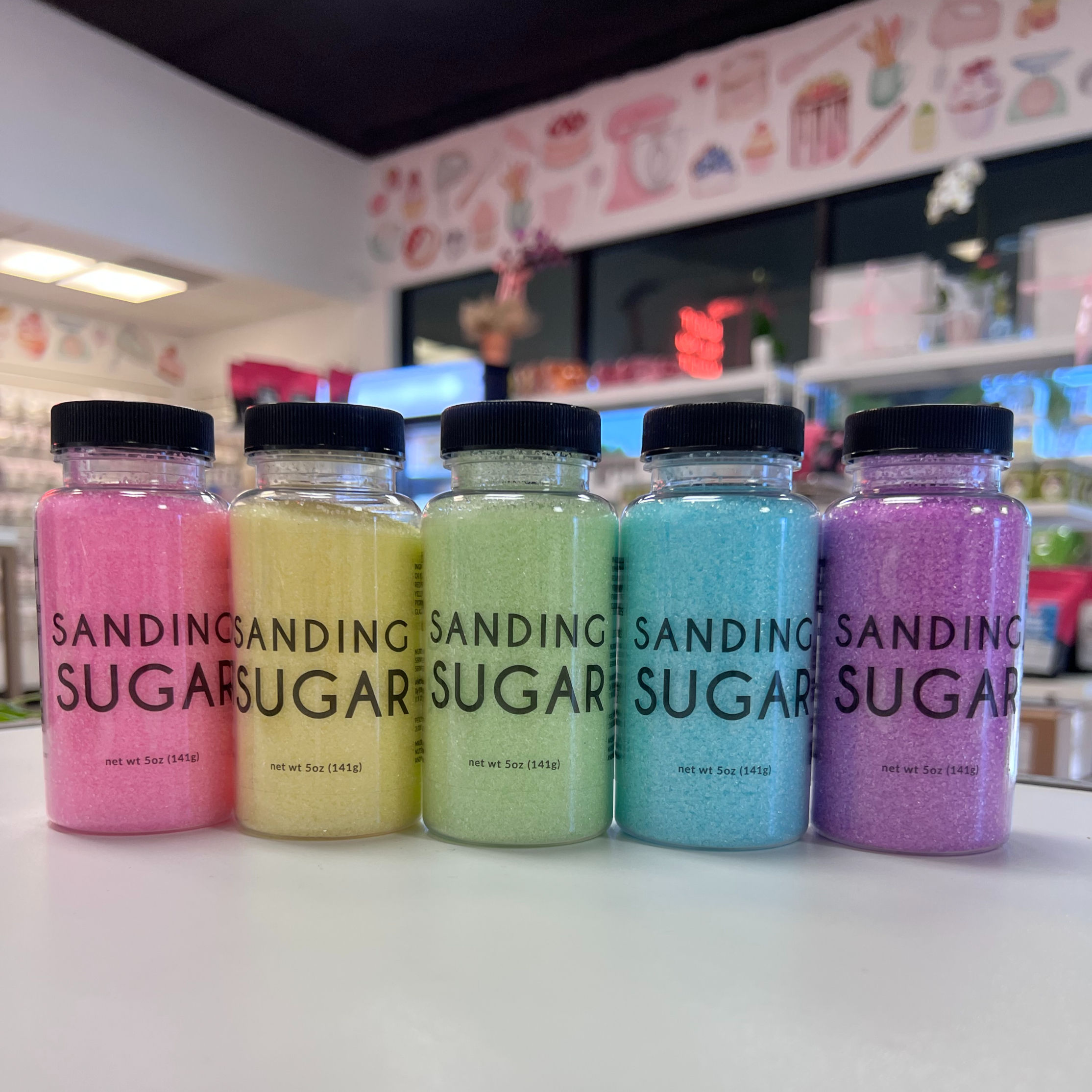 Pastel Sanding Sugar Set