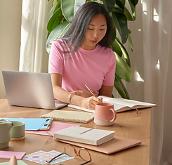 Vietnam Lady Remote Working.png