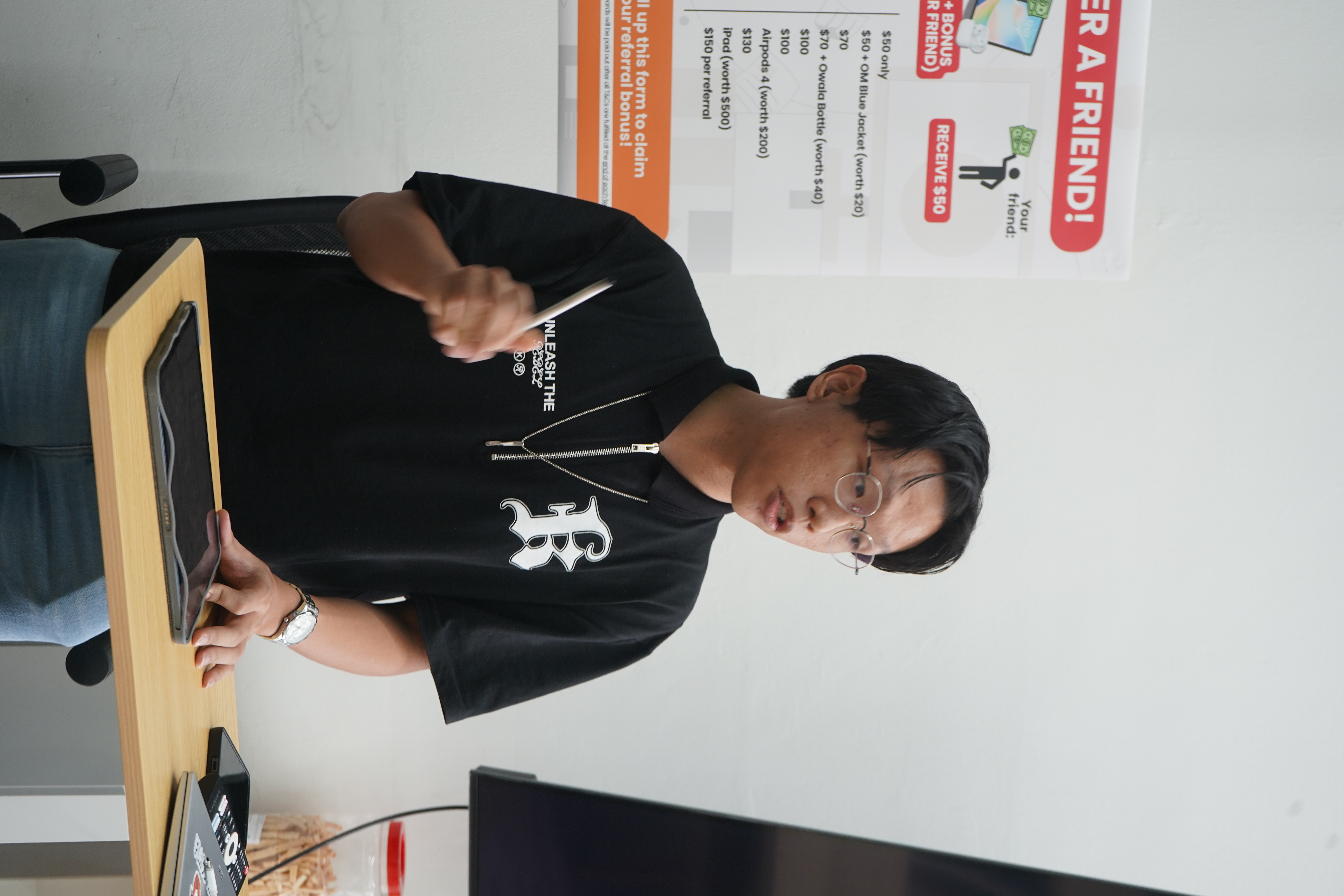 Teacher Desvin