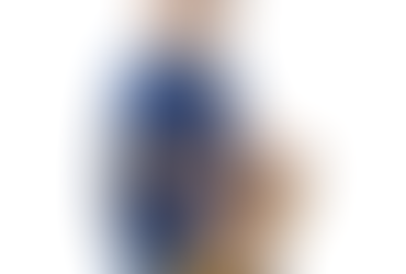 A boy on a team in printed uniform