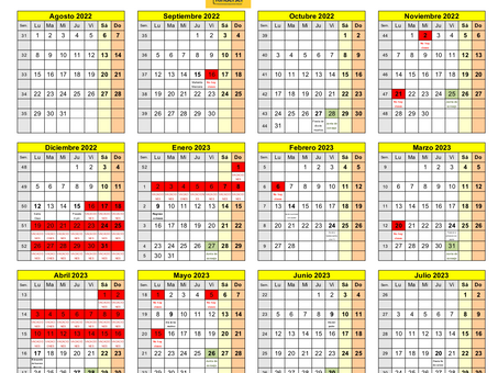 Calendario Escolar 22-23