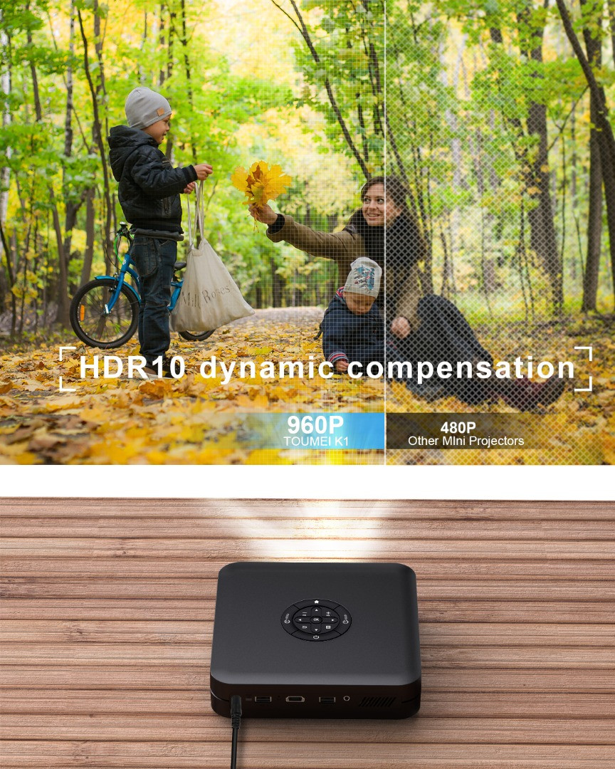 Thumbnail: Aleenk Technologies 3D Smart TV Projector