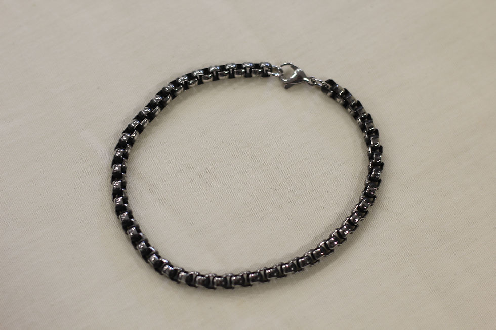 Thumbnail: Cable Chain Stainless Steel Bracelet