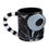 Thumbnail: The Nightmare Before Christmas Jack & Sally 2 pc Sculpted Mug Set