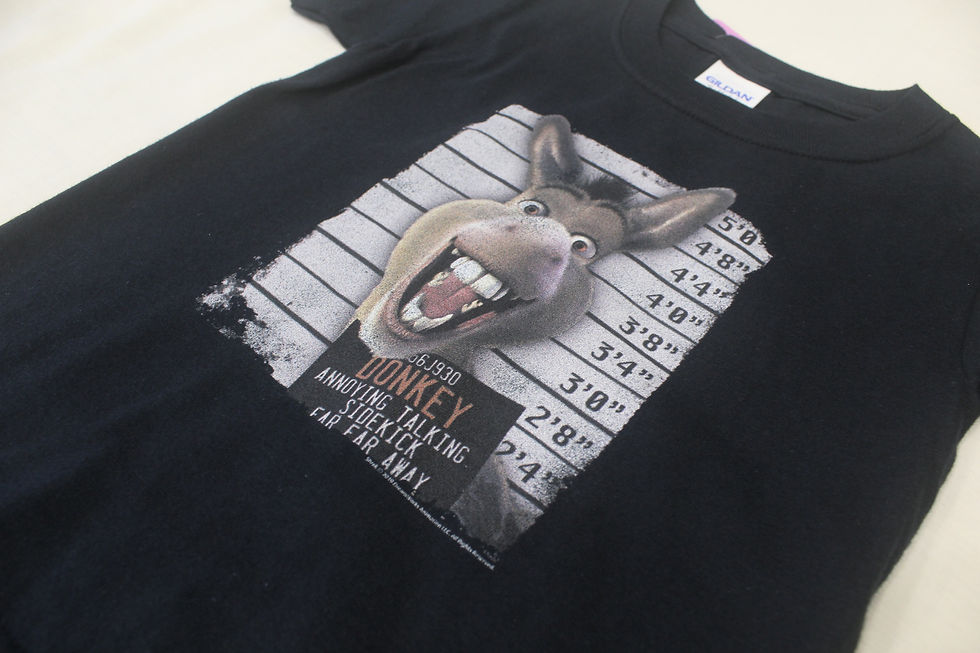 Thumbnail: Donkey's Mugshot Kid's T-Shirt