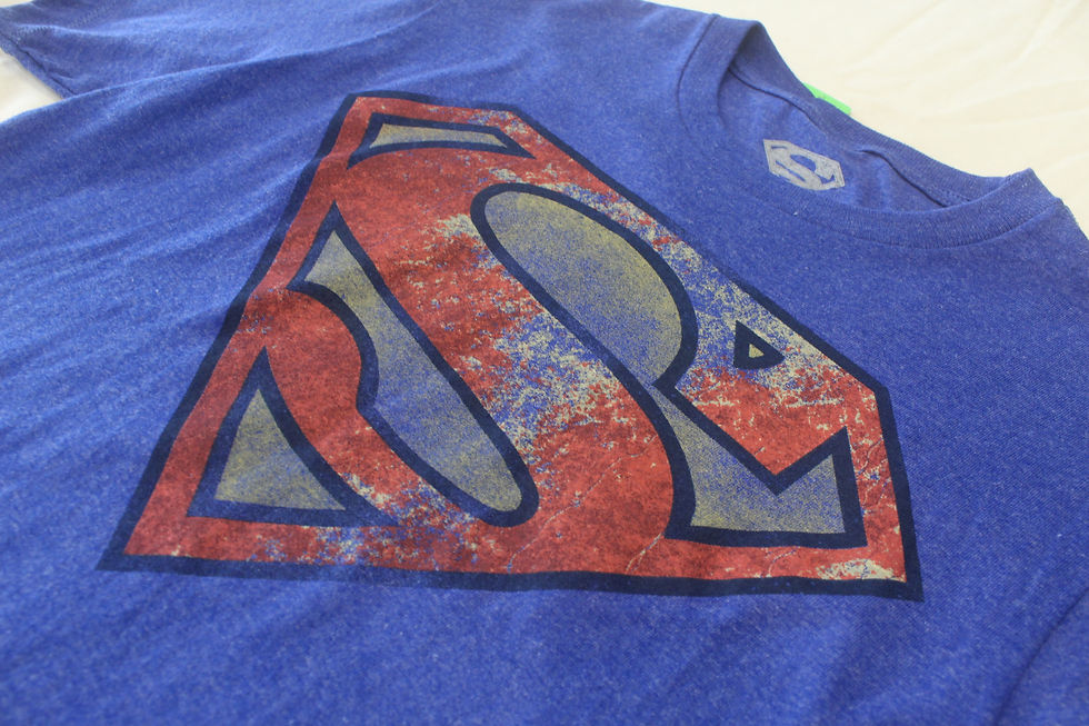 Thumbnail: Superman Distorted Logo T-Shirt