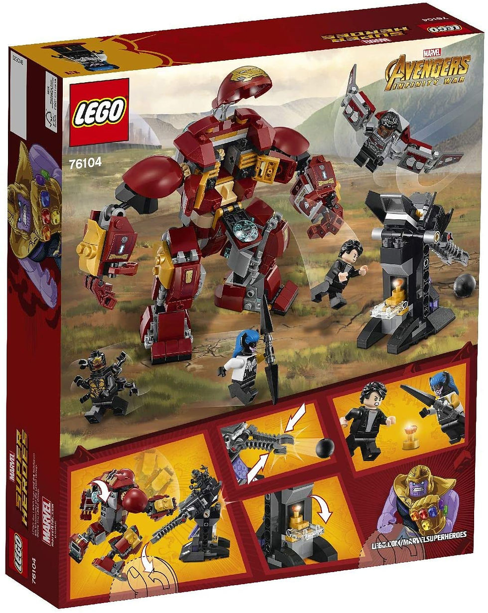 Thumbnail: LEGO 76104 Marvel Avengers The Hulkbuster Smash-Up, Bruce Banner, Falcon, Proxim