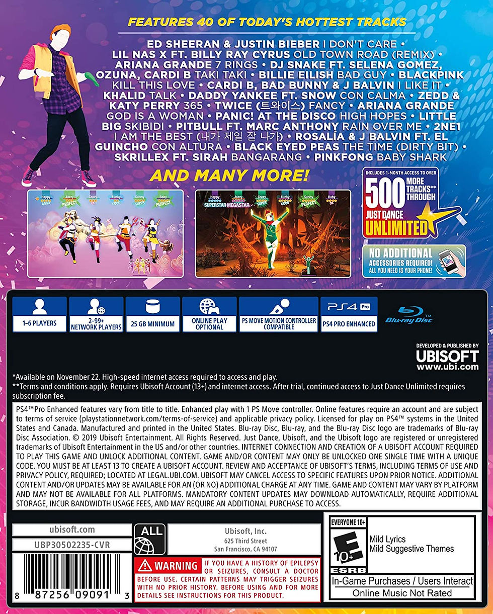 Thumbnail: Just Dance 2020