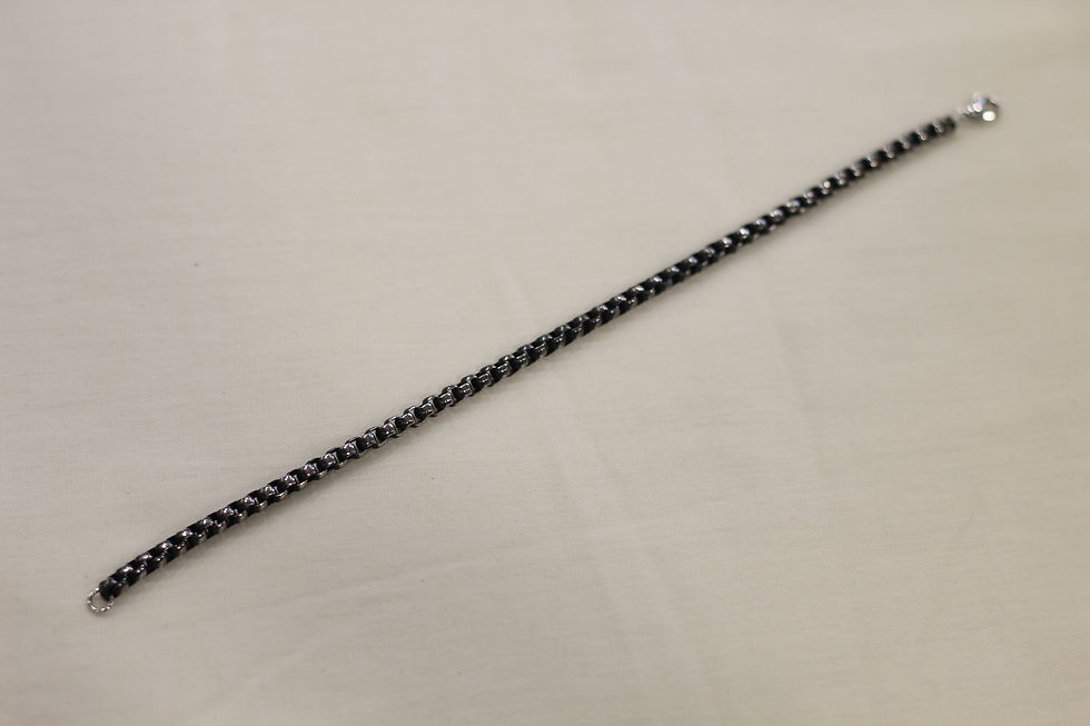 Thumbnail: Cable Chain Stainless Steel Bracelet