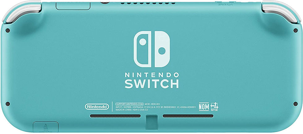 Thumbnail: Nintendo Switch Lite - Turquoise (includes screen protector/tempered glass)