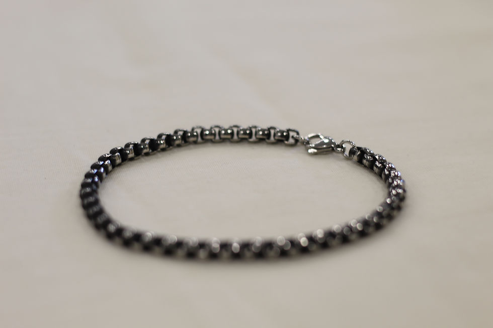 Thumbnail: Cable Chain Stainless Steel Bracelet