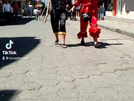 La fiesta de los Diablos en Ecuador