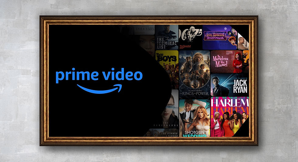Thumbnail: Fenna - Antique Gold TV Frame