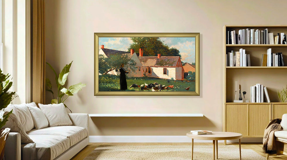 Thumbnail: Polly- Gold TV Frame