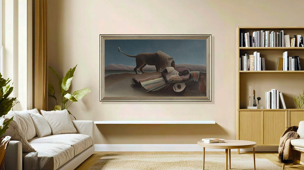 Thumbnail: Romily -  Antique Silver TV Frame