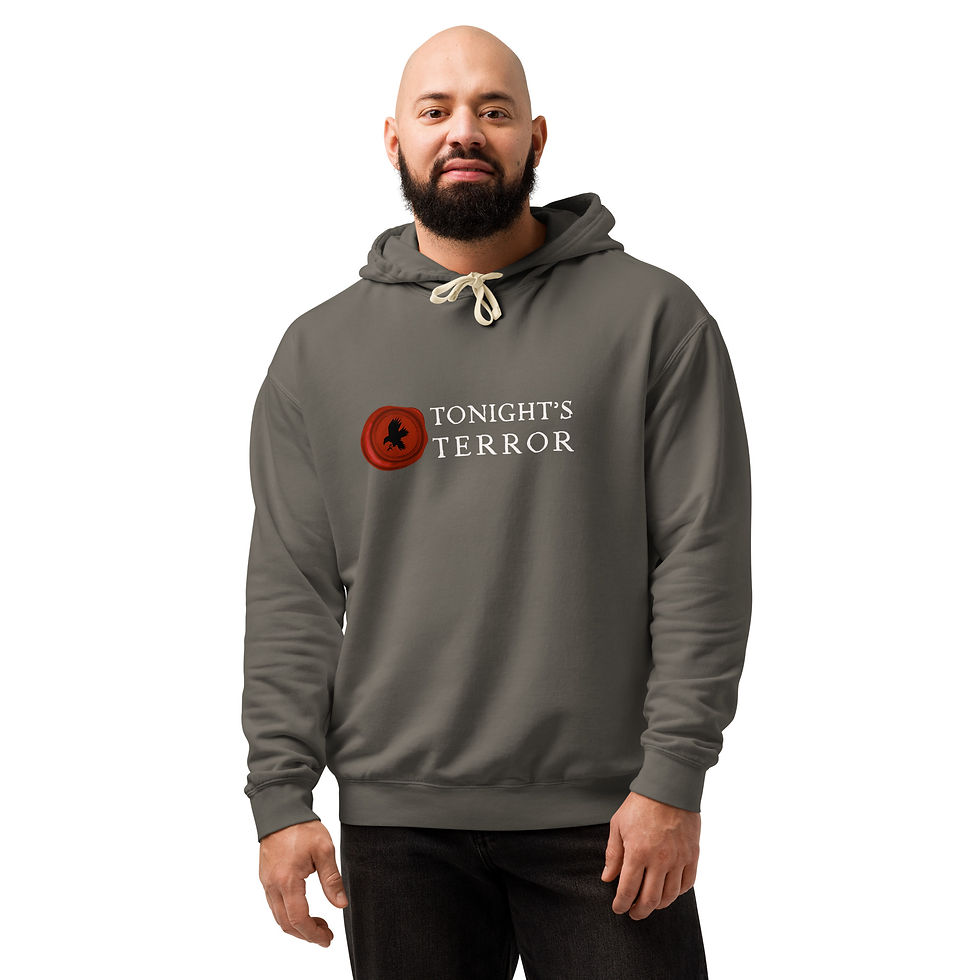 Thumbnail: Tonight's Terror Logo Hoodie - Unisex Comfort Colors