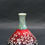 Thumbnail: Small Red and Black Bottle Neck Vase