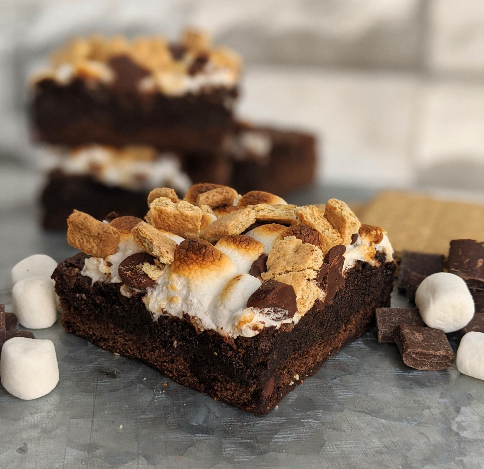 S'MORES BROWNIES
