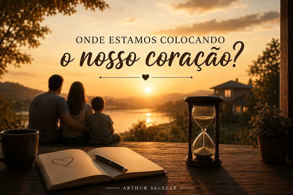 Onde Estamos colocando o nosso coração?