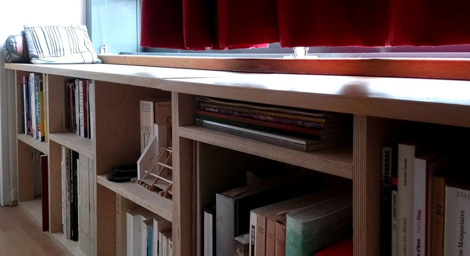Ameublement intérieur, Paris Conception et fabrication de meubles bois - Quentin Berton