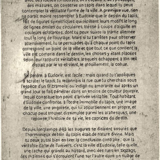 Italo Calvino villes invisibles città invisibili