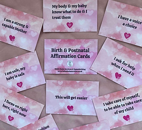 Birth-&-Postnatal-Affirmation-Cards-from-Hypnobirthing-Class-Leeds