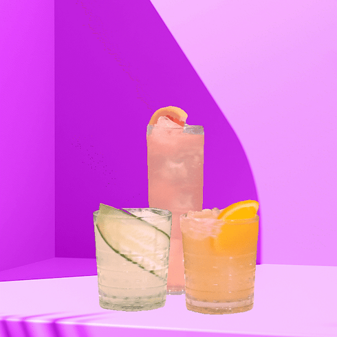 Cocktails by the pool in kansas city